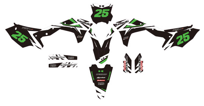 Ready Made Editable designs (Full Bundle pack ) 150 files MX and Enduro / ready for printing - AndDesign Motocross Templates