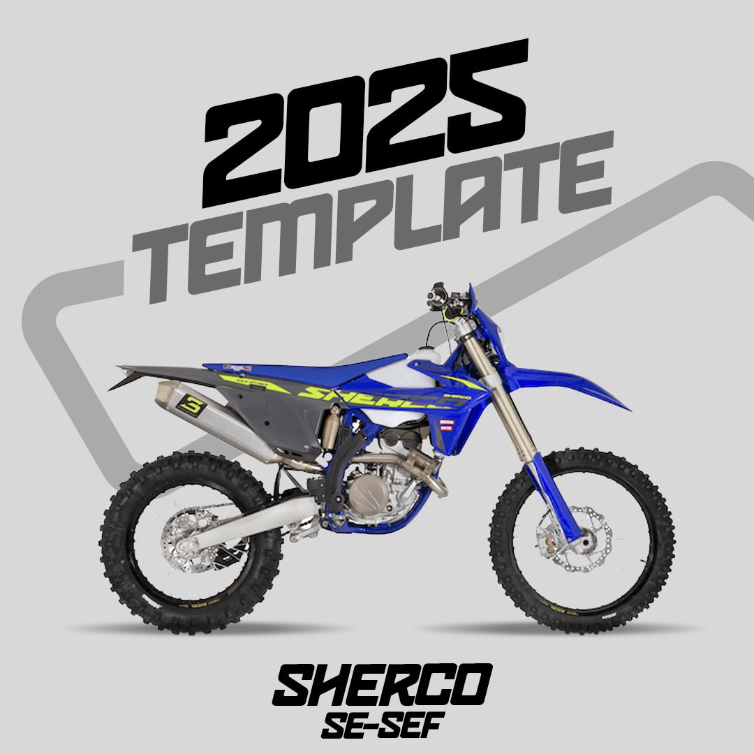 SHERCO SE-SEF (2025) Template - AndDesign Motocross Templates