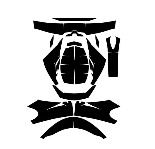 Shoei Z8 (XL-XXL) PPF Helmet Template