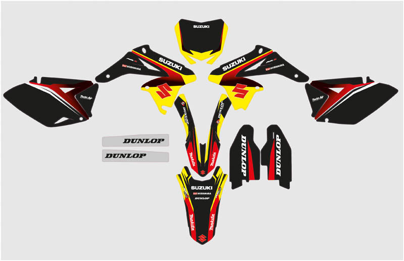 Ready Made Editable designs (Full Bundle pack ) 150 files MX and Enduro / ready for printing - AndDesign Motocross Templates