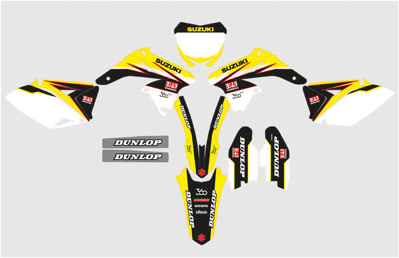 Ready Made Editable designs (Full Bundle pack ) 150 files MX and Enduro / ready for printing - AndDesign Motocross Templates