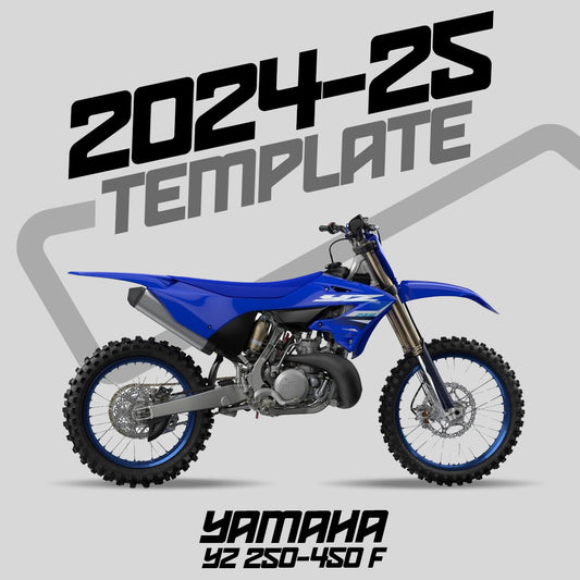 YAMAHA YZ 250-450F (2024-2025) Template - AndDesign Motocross Templates