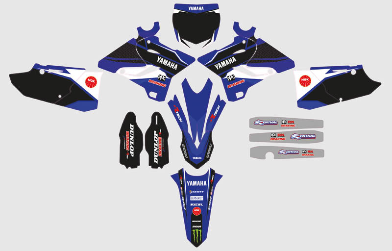 Ready Made Editable designs (Full Bundle pack ) 150 files MX and Enduro / ready for printing - AndDesign Motocross Templates