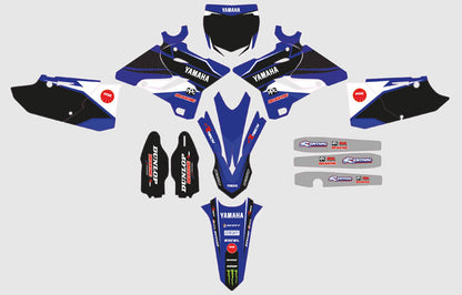 Ready Made Editable designs (Full Bundle pack ) 150 files MX and Enduro / ready for printing - AndDesign Motocross Templates