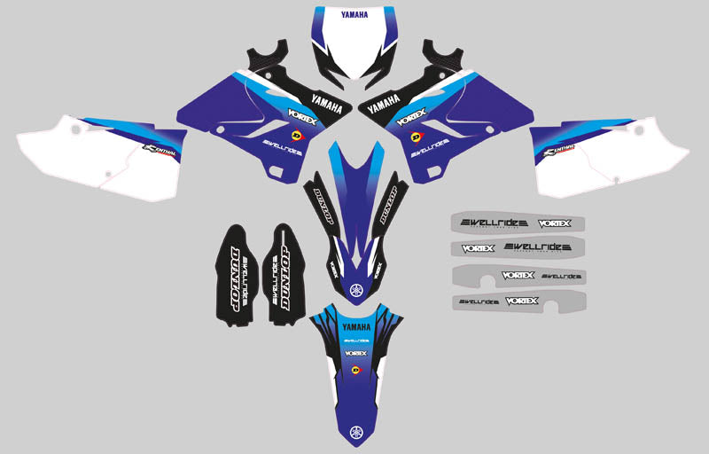 Ready Made Editable designs (Full Bundle pack ) 150 files MX and Enduro / ready for printing - AndDesign Motocross Templates