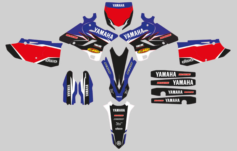 Ready Made Editable designs (Full Bundle pack ) 150 files MX and Enduro / ready for printing - AndDesign Motocross Templates