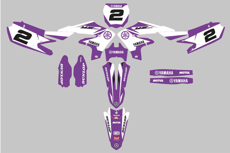 Ready Made Editable designs (Full Bundle pack ) 150 files MX and Enduro / ready for printing - AndDesign Motocross Templates