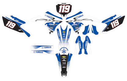 Ready Made Editable designs (Full Bundle pack ) 150 files MX and Enduro / ready for printing - AndDesign Motocross Templates