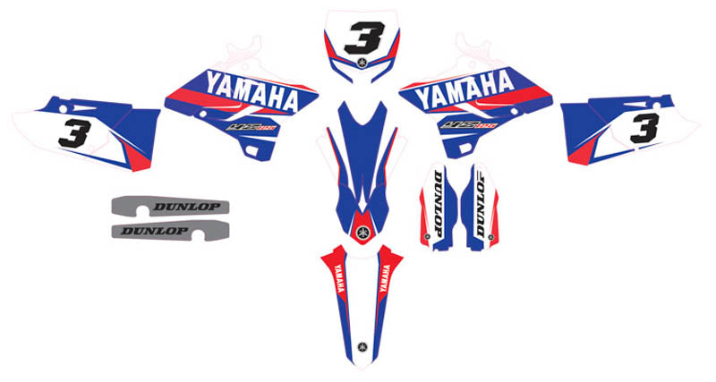 Ready Made Editable designs (Full Bundle pack ) 150 files MX and Enduro / ready for printing - AndDesign Motocross Templates