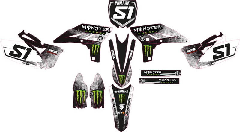 Ready Made Editable designs (Full Bundle pack ) 150 files MX and Enduro / ready for printing - AndDesign Motocross Templates