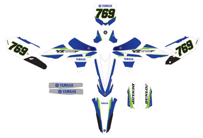 Ready Made Editable designs (Full Bundle pack ) 150 files MX and Enduro / ready for printing - AndDesign Motocross Templates