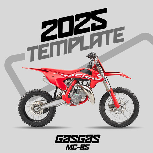 GASGAS MC 85 (2025) Template - AndDesign Motocross Templates