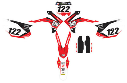 Ready Made Editable designs (Full Bundle pack ) 150 files MX and Enduro / ready for printing - AndDesign Motocross Templates