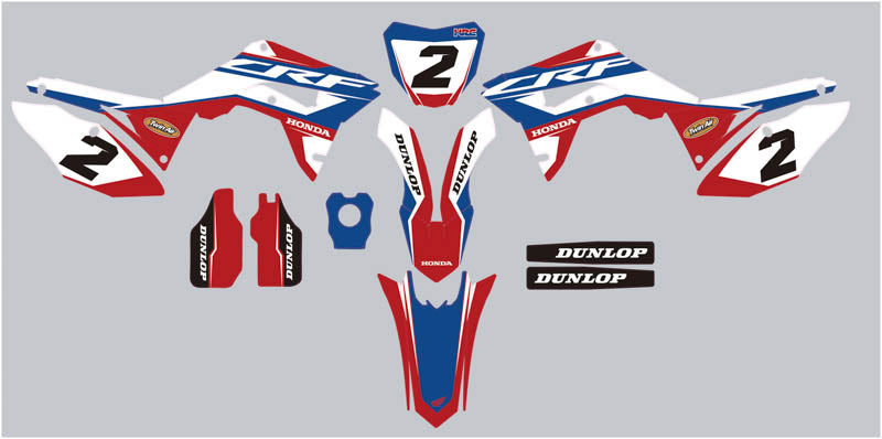 Ready Made Editable designs (Full Bundle pack ) 150 files MX and Enduro / ready for printing - AndDesign Motocross Templates