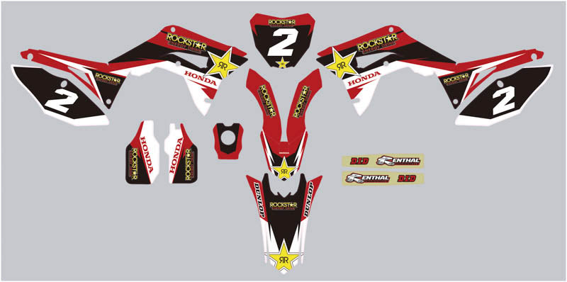 Ready Made Editable designs (Full Bundle pack ) 150 files MX and Enduro / ready for printing - AndDesign Motocross Templates