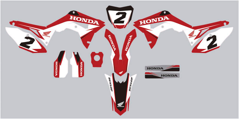 Ready Made Editable designs (Full Bundle pack ) 150 files MX and Enduro / ready for printing - AndDesign Motocross Templates