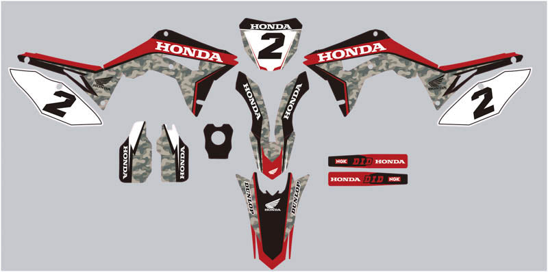 Ready Made Editable designs (Full Bundle pack ) 150 files MX and Enduro / ready for printing - AndDesign Motocross Templates