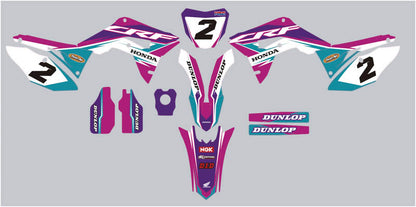Ready Made Editable designs (Full Bundle pack ) 150 files MX and Enduro / ready for printing - AndDesign Motocross Templates