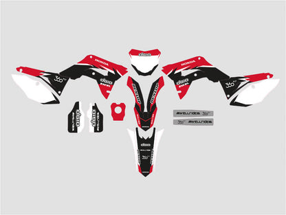 Ready Made Editable designs (Full Bundle pack ) 150 files MX and Enduro / ready for printing - AndDesign Motocross Templates