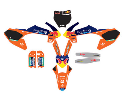 Ready Made Editable designs (Full Bundle pack ) 150 files MX and Enduro / ready for printing - AndDesign Motocross Templates