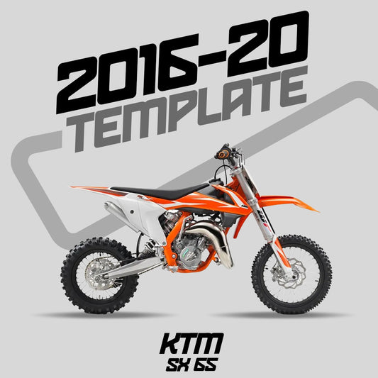 Ktm - Sx65 (2016-2020)  Template