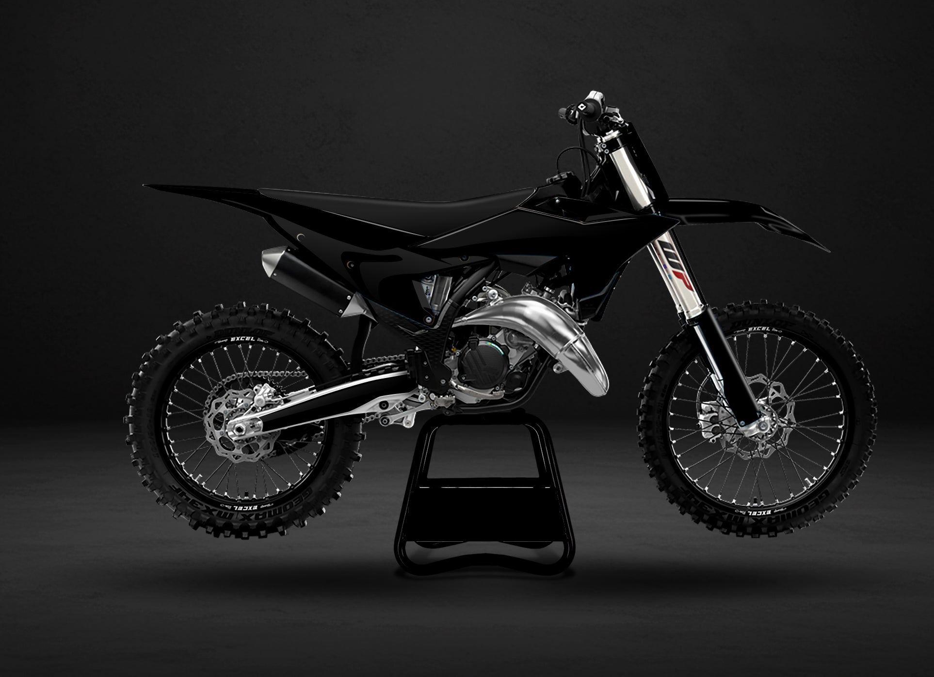 KTM SX 250 - 450 (2025) PSD Mockup Fully Customizable - AndDesign Motocross Templates
