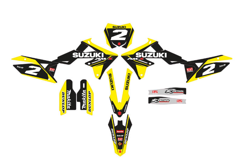 Ready Made Editable designs (Full Bundle pack ) 150 files MX and Enduro / ready for printing - AndDesign Motocross Templates