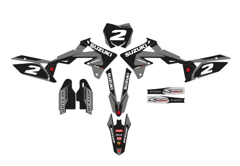 Ready Made Editable designs (Full Bundle pack ) 150 files MX and Enduro / ready for printing - AndDesign Motocross Templates