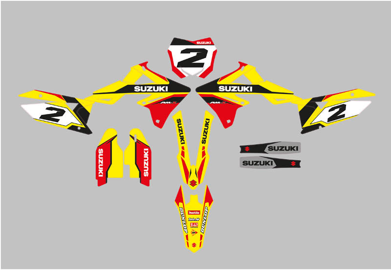Ready Made Editable designs (Full Bundle pack ) 150 files MX and Enduro / ready for printing - AndDesign Motocross Templates