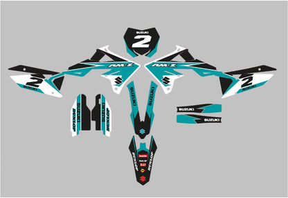 Ready Made Editable designs (Full Bundle pack ) 150 files MX and Enduro / ready for printing - AndDesign Motocross Templates