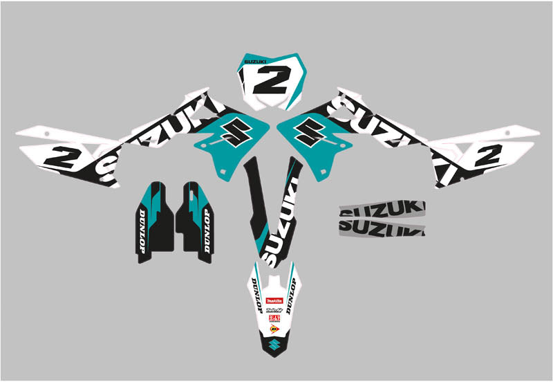 Ready Made Editable designs (Full Bundle pack ) 150 files MX and Enduro / ready for printing - AndDesign Motocross Templates