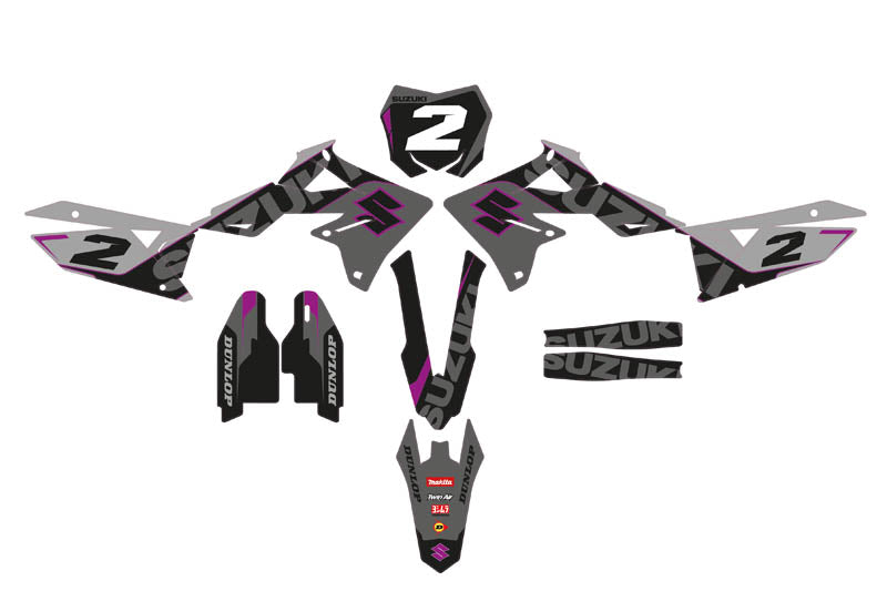 Ready Made Editable designs (Full Bundle pack ) 150 files MX and Enduro / ready for printing - AndDesign Motocross Templates