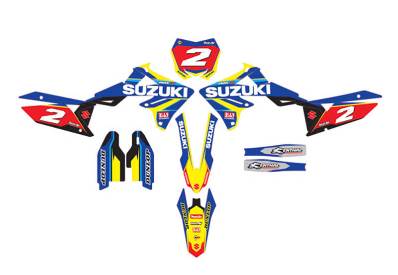 Ready Made Editable designs (Full Bundle pack ) 150 files MX and Enduro / ready for printing - AndDesign Motocross Templates