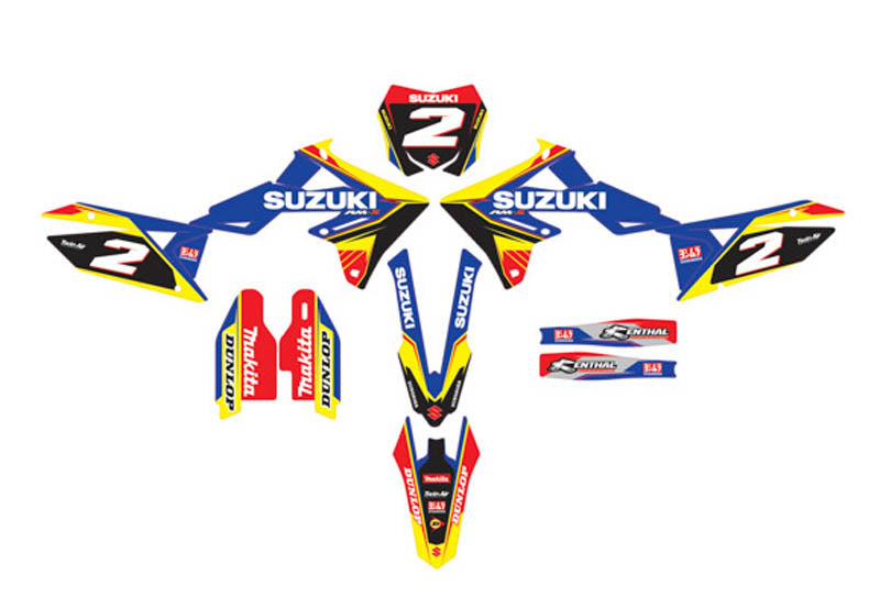 Ready Made Editable designs (Full Bundle pack ) 150 files MX and Enduro / ready for printing - AndDesign Motocross Templates