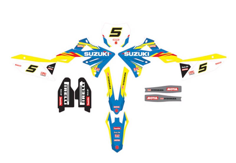 Ready Made Editable designs (Full Bundle pack ) 150 files MX and Enduro / ready for printing - AndDesign Motocross Templates