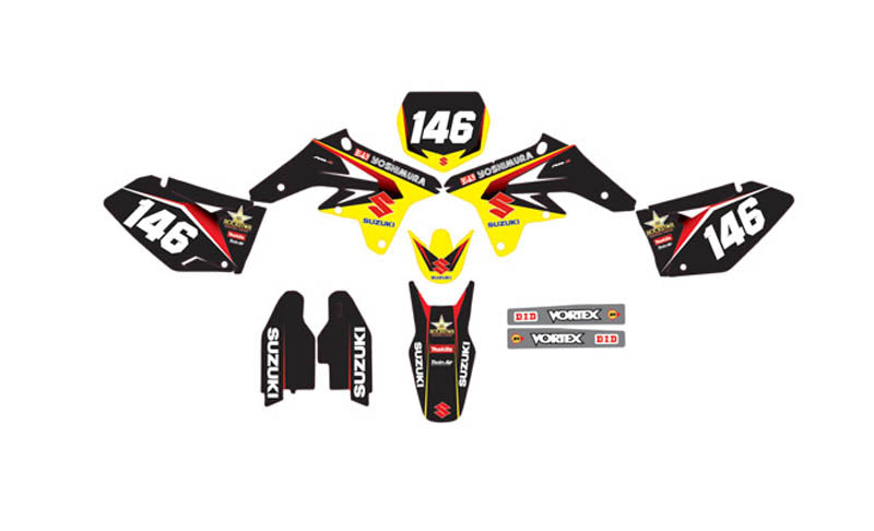 Ready Made Editable designs (Full Bundle pack ) 150 files MX and Enduro / ready for printing - AndDesign Motocross Templates