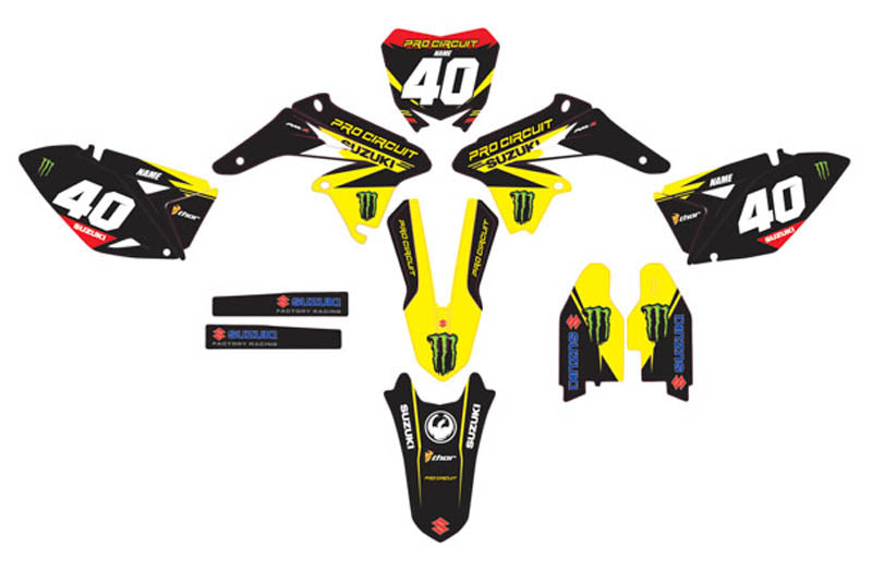 Ready Made Editable designs (Full Bundle pack ) 150 files MX and Enduro / ready for printing - AndDesign Motocross Templates