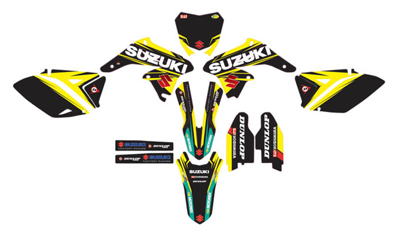Ready Made Editable designs (Full Bundle pack ) 150 files MX and Enduro / ready for printing - AndDesign Motocross Templates