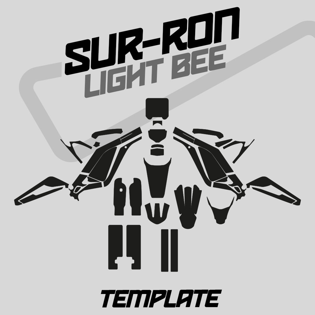 SUR-RON LIGHT BEE Template - AndDesign Motocross Templates